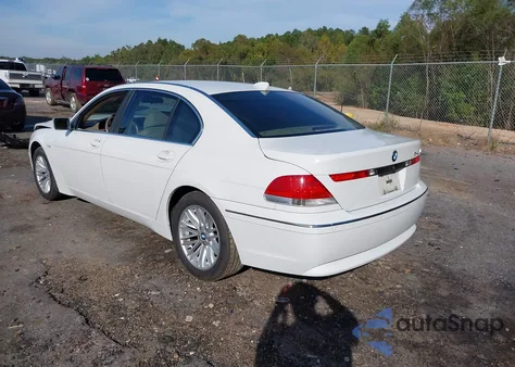 2004 BMW 745Li from USA, damaged, VIN WBAGN63544DS54493